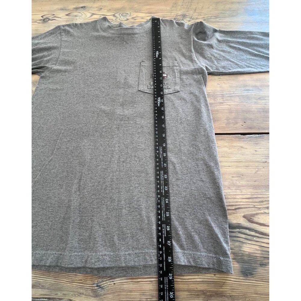 VTG Harley Davidson Graphic Print T-Shirt Mens M Double Sided Long Sleeve - Picture 6 of 7